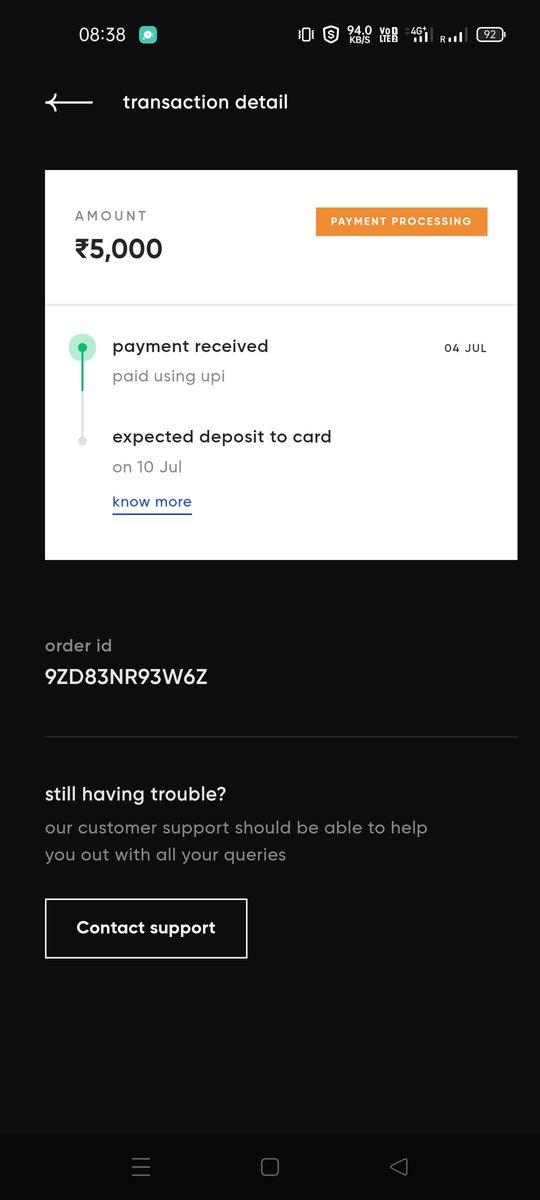 SSTrade89's tweet photo. @CRED_support @CRED_club @SBICard_Connect @RBI Dear @CRED_support
Now the date is extended to 10th July 
 Do you have any other update than routine  dialogue working on your concern message.
The Card payment done on 4th July for  your info.
Dear @SBICard_Connect 
Any update at your end.
@RBI @CRED_support https://t.co/Q9KSzIsMAw