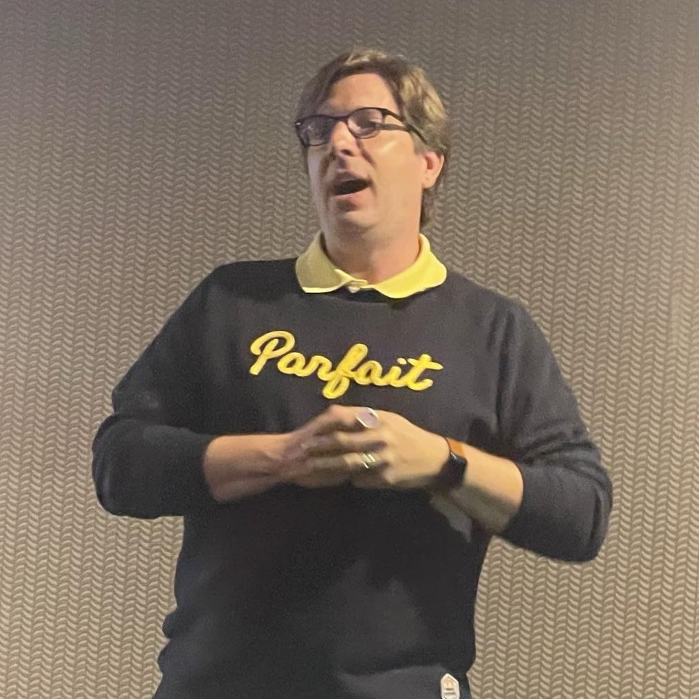 My recent presentation at the <a href="/AATFrench/">AATF</a> convention on “Making Technology Deliver” featuring <a href="/CanvaEdu/">Canva Education</a> <a href="/dollarstreet_/">Dollar Street</a> <a href="/edpuzzle/">Edpuzzle</a> <a href="/googlearts/">Google Arts&Culture</a> <a href="/LingoteachAI/">Lingoteach.ai</a> <a href="/nearpod/">Nearpod</a> <a href="/quizizz/">Quizizz (now Wayground)</a> and <a href="/myshortanswer/">Short Answer</a> went, as my shirt says, “parfait” #AATF24