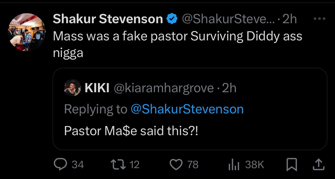 camjnetwork's tweet photo. Mase Gives His Take On Shakur Stevenson & Shakur Stevenson Starts Crashing Out On Mase & Cam’Ron & Cam’Ron Responds!!!
🤣🥊🤣🥊
#camjnetwork #Boxing #ShakurStevenson #SorryButNotSorryBoxingTalk #Mase #NewSportsMedia #Camron #itiswhatitis
#NastyWorkReport 🤣🥊🤣🥊 https://t.co/bLxHZ0MQ6A