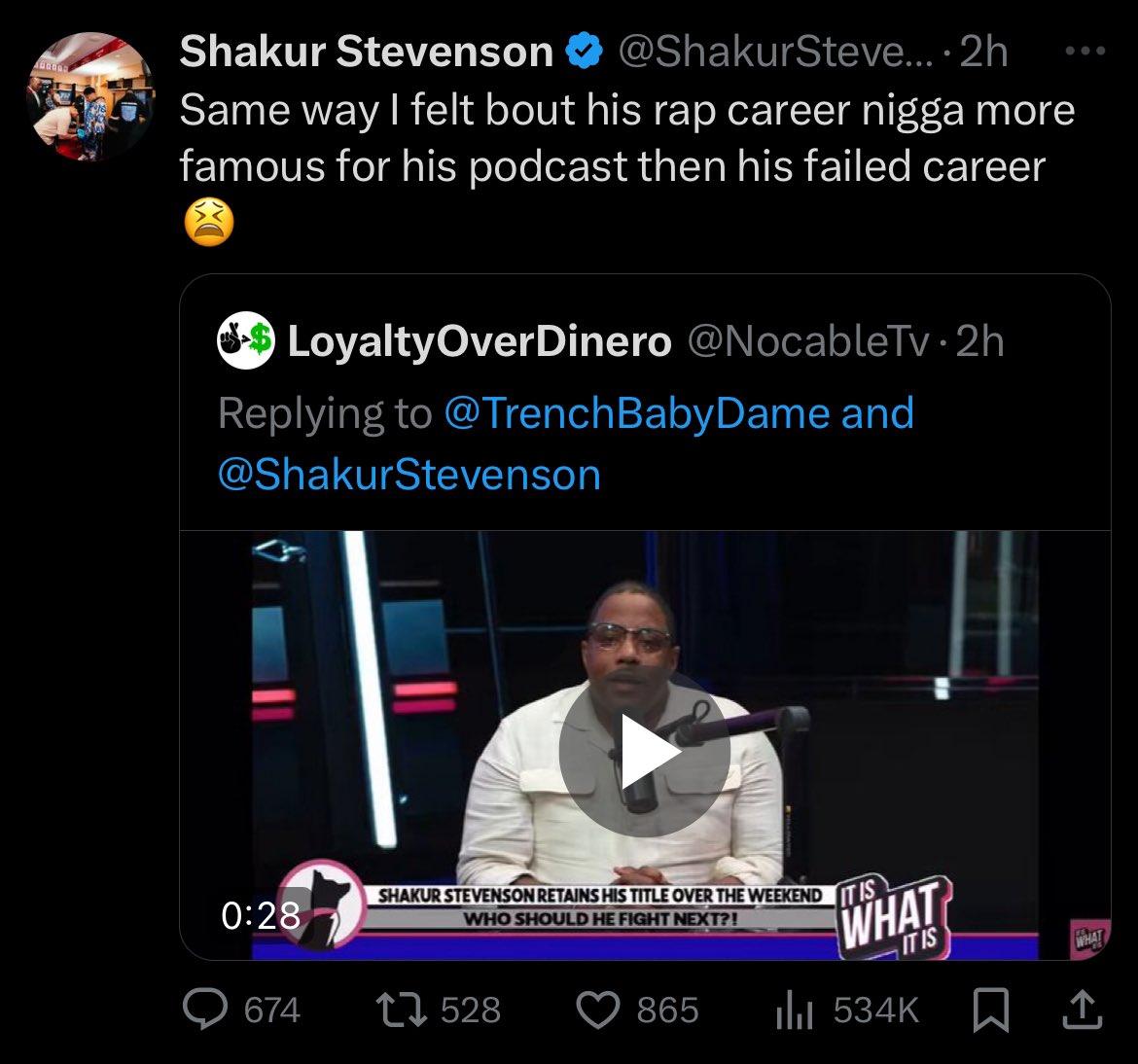 camjnetwork's tweet photo. Mase Gives His Take On Shakur Stevenson & Shakur Stevenson Starts Crashing Out On Mase & Cam’Ron & Cam’Ron Responds!!!
🤣🥊🤣🥊
#camjnetwork #Boxing #ShakurStevenson #SorryButNotSorryBoxingTalk #Mase #NewSportsMedia #Camron #itiswhatitis
#NastyWorkReport 🤣🥊🤣🥊 https://t.co/bLxHZ0MQ6A