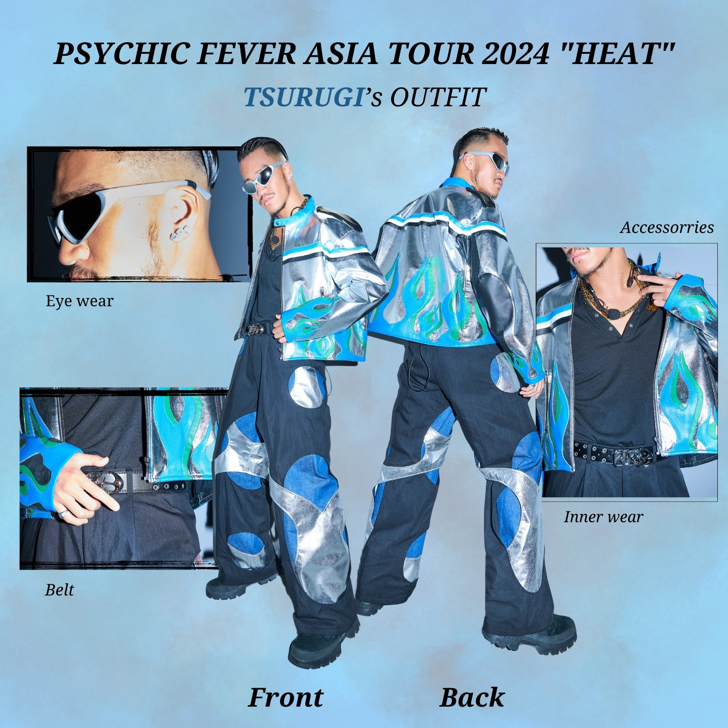 PSYCHIC FEVER アパレル上下