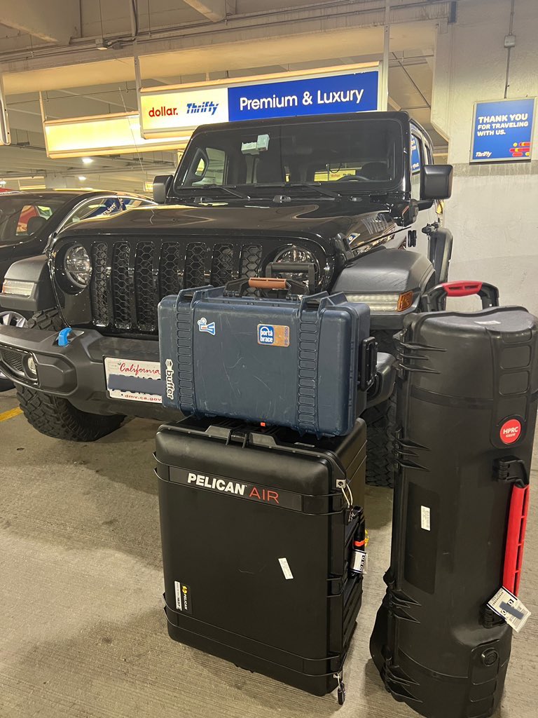 Just realized we’ve got 3 hard cases on this shoot from 3 manufacturers.

Hopefully the <a href="/PelicanProducts/">Pelican Products</a>, <a href="/portabrace/">PortaBrace</a>, and HPRC will all play nice this week. 😋