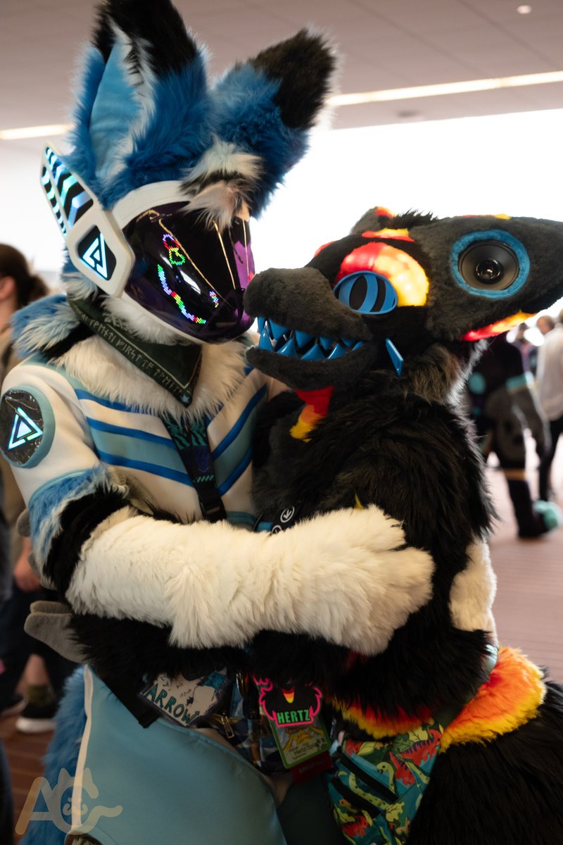 GoobIsACat's tweet photo. Some of my favorite shots that I got during Anthrocon so far. Took so many 😭

Made so many new friends, meet up with old ones, and met one of my favorite suiters. This one will stick with me for a while. #Anthrocon #AC2024 https://t.co/ar4HL3nyNn