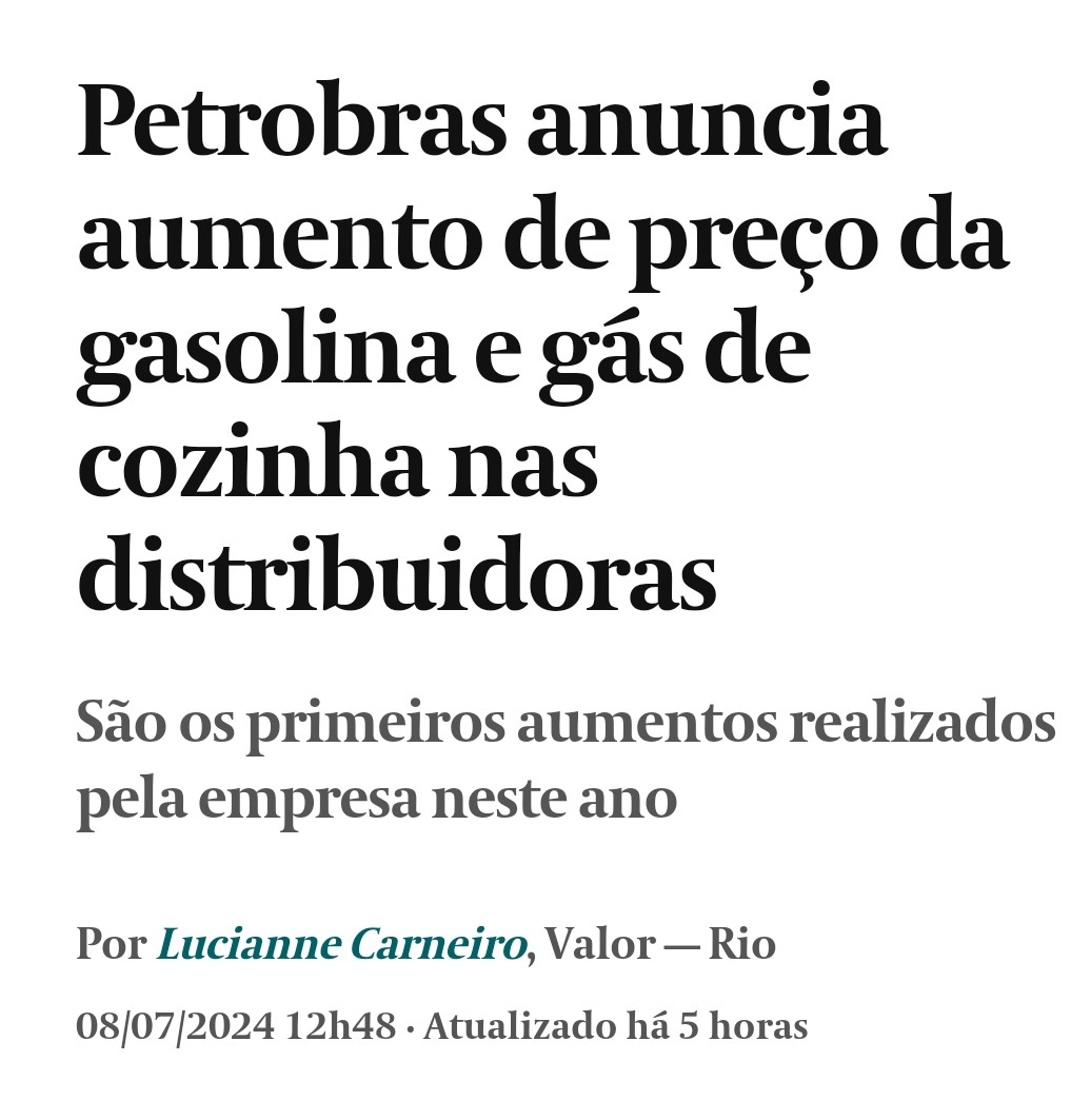 adridora1's tweet photo. @brasil247 Tô nem aí pra isso. Tô mais preocupada com o aumento da gasolina  e do gás. E nada? https://t.co/esDfBnT5WE