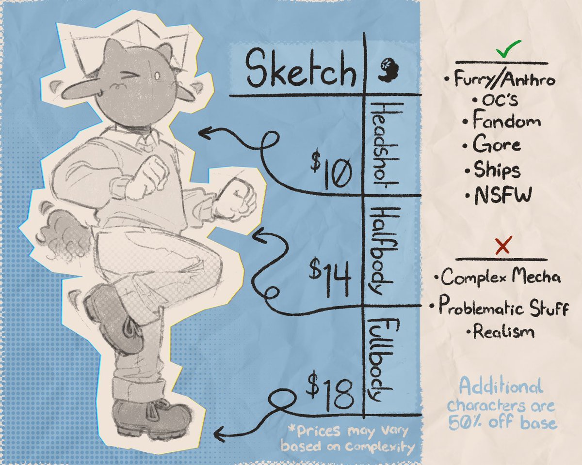 Goop_Goblin's tweet photo. Goop Commissions are OPEN and REAL!!!
More info in thread :3
#commissionsopen https://t.co/LnjKgVSUmW