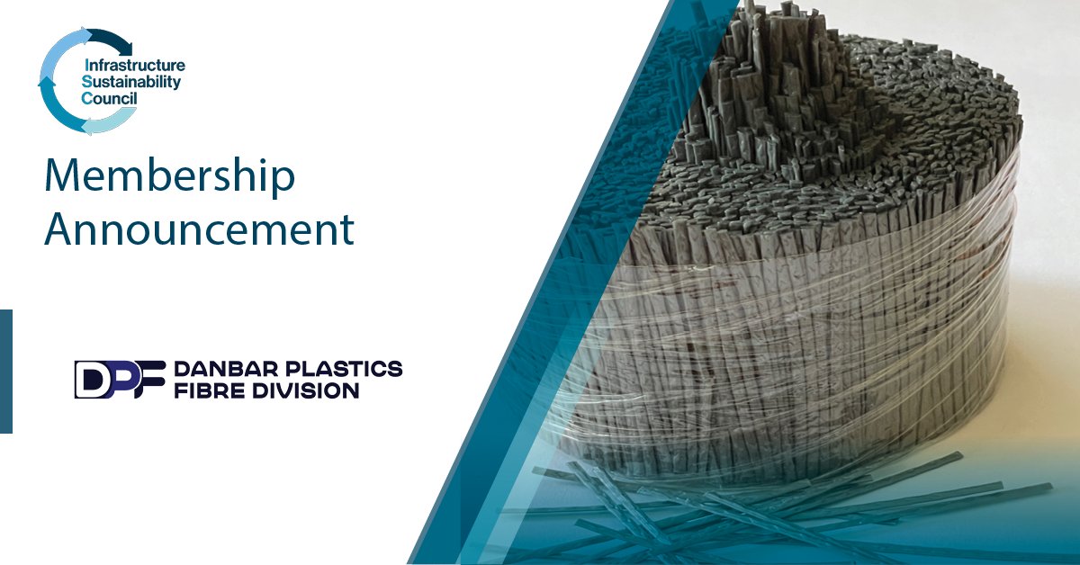 We welcome Danbar Plastics who has joined the Infrastructure Sustainability Council (ISC) as a member.

Find out more 👉 loom.ly/NWtKO-0

#ISC #ISCmembership #sustainableinfrastructure #buildingtomorrow