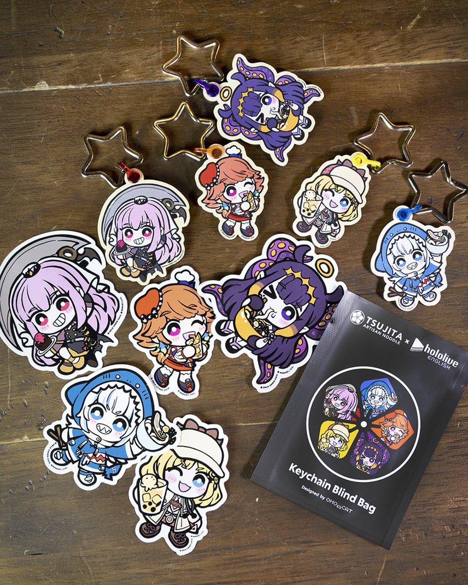 OMOCAT x Tsujita Artisan Noodle x hololive English is now