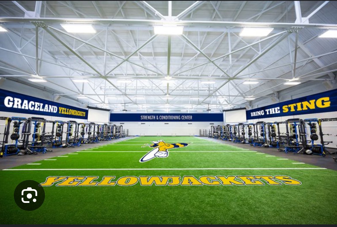 After great conversation with @Coachkoppelmann I blessed to receive another offer from Graceland University🔵🟡
#AGTG🙏🏽
<a href="/CoachGainesRec/">CG Recruiting</a>