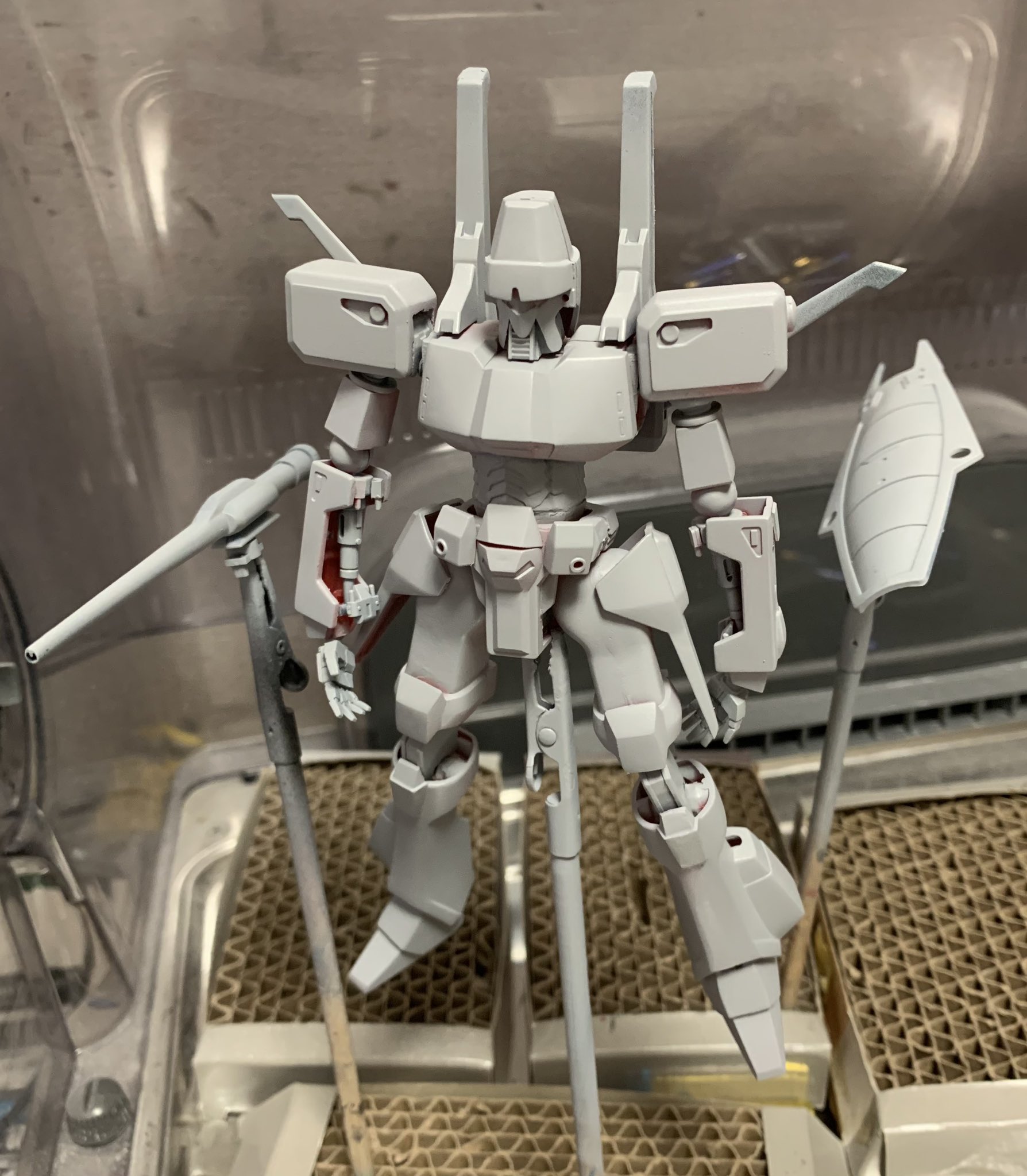 red-fox 1/144 ディザード D-sserd 手付品 ガレージキット ｜作品別