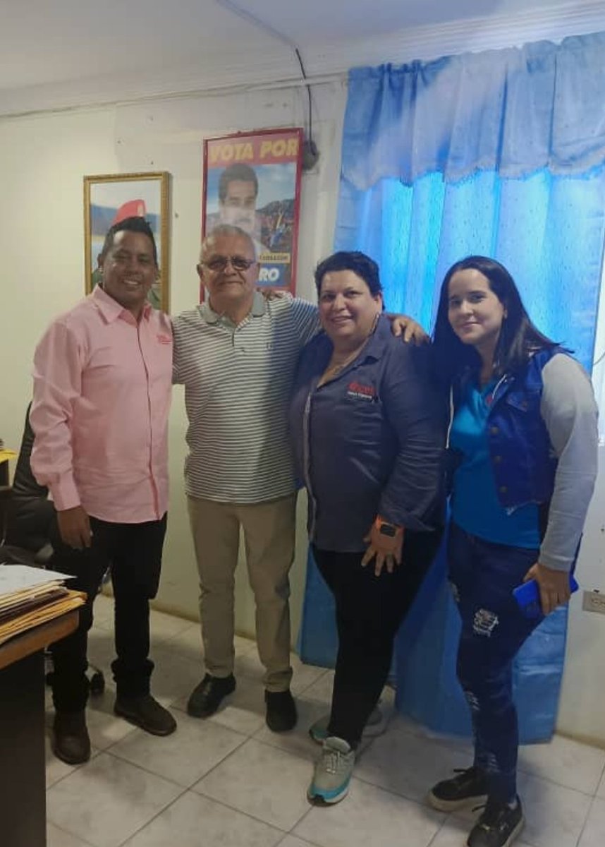 La Gerente Regional del Inces Nueva Esparta, Laurie Zabala realizó mesa de trabajo con el Alcalde del Municipio Marcano, Yul Armas, en aras de afianzar las relaciones institucionales 
1/3