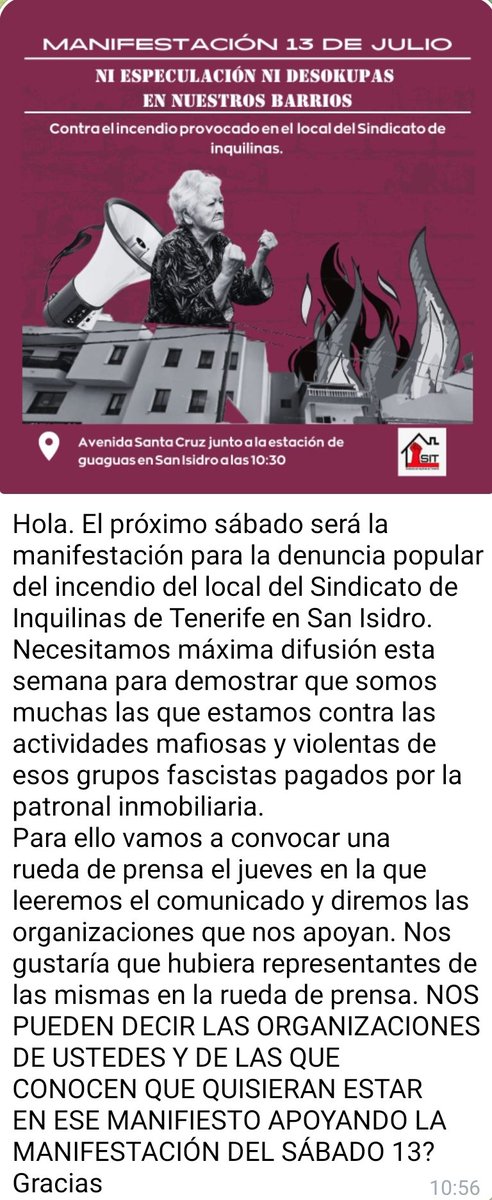 Sindicato inquilinas de Fuerteventura (@sdifuerteven) on Twitter photo 