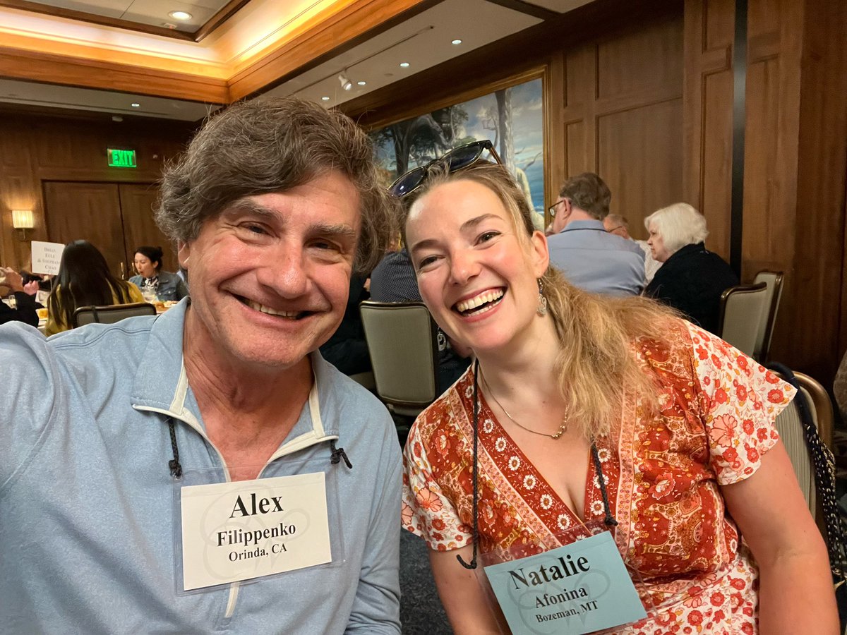 Got to meet one of my heroes recently. One thing I miss about academia is running into people who work on completely different problems than you and expand your universe