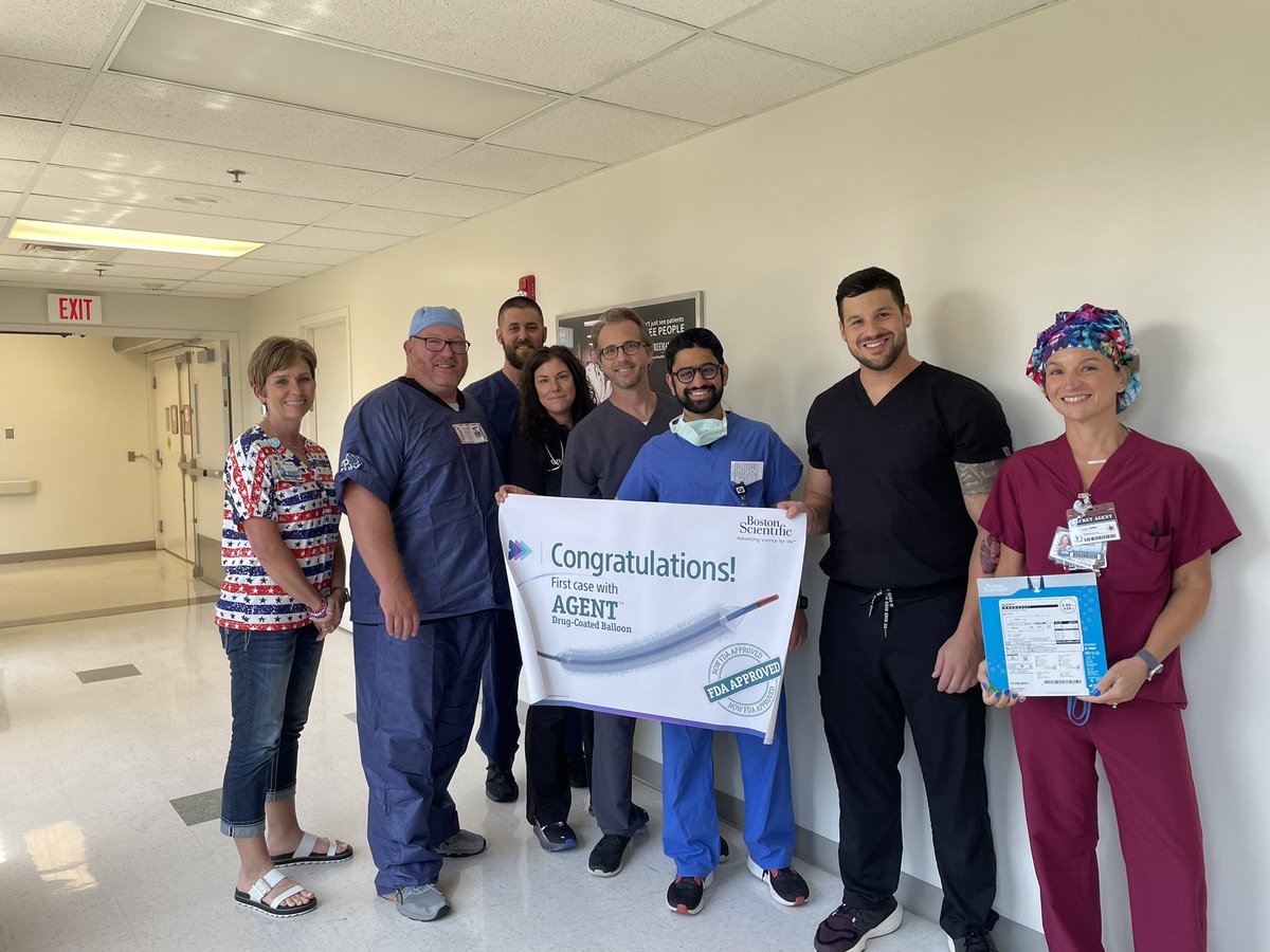 Vigyan Bang (@vigyanbang) on Twitter photo Obligatory team pic with the coronary DCB <a href="/FreemanCares4U/">Freeman Health System</a>.
#CardioTwitter how are you adjudicating its use vis-à-vis the cost? Obligatory team pic with the coronary DCB <a href="/FreemanCares4U/">Freeman Health System</a>.
#CardioTwitter how are you adjudicating its use vis-à-vis the cost?