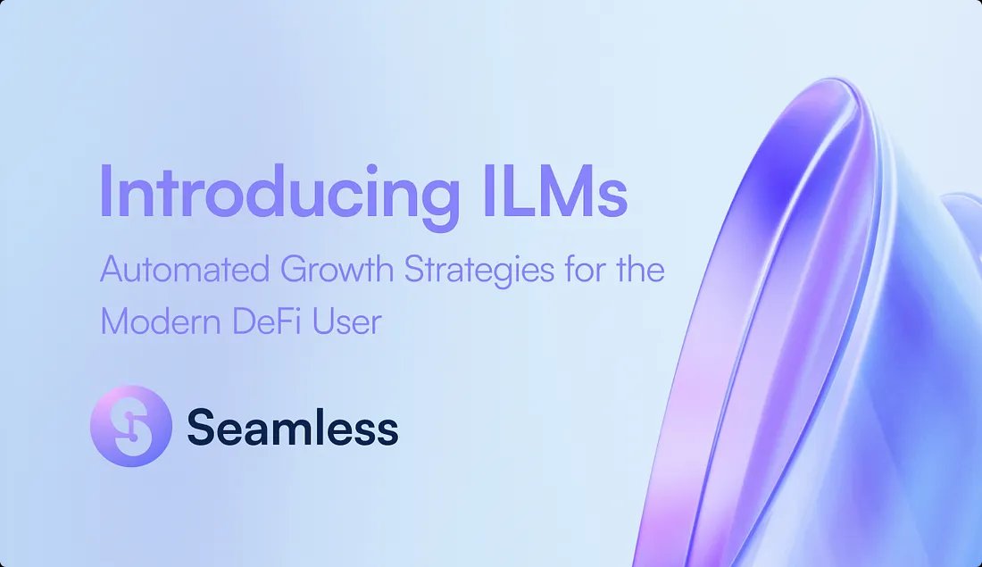 ARB_Universe's tweet photo. 🔥 @SeamlessFi is thrilled to introduce #ILM
🔥 #ILMs are the easiest and fastest way to loop and magnify your staked $ETH positions to earn additional staking rewards
🔽VISIT
https://t.co/8HnUtHxkQb
#ARB_Universe https://t.co/9p7v4wBi1Y