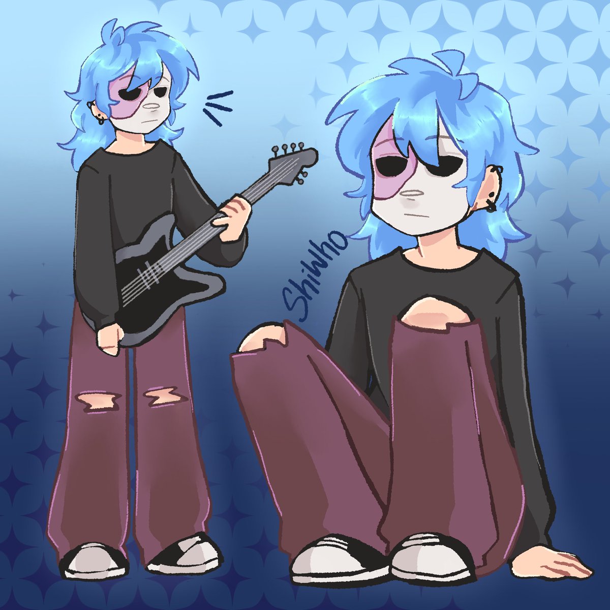 I love sallyface sm!! It’s such a good game😭 #artmutuals #sallyface