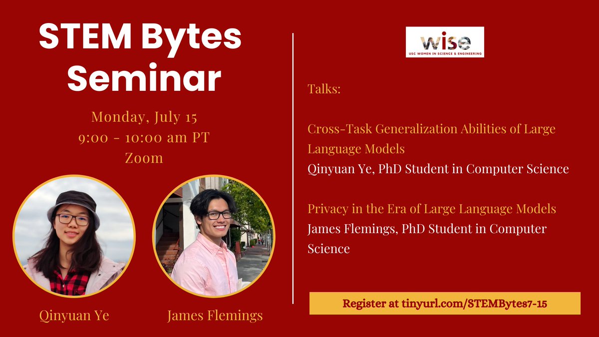 USC WiSE tweet media