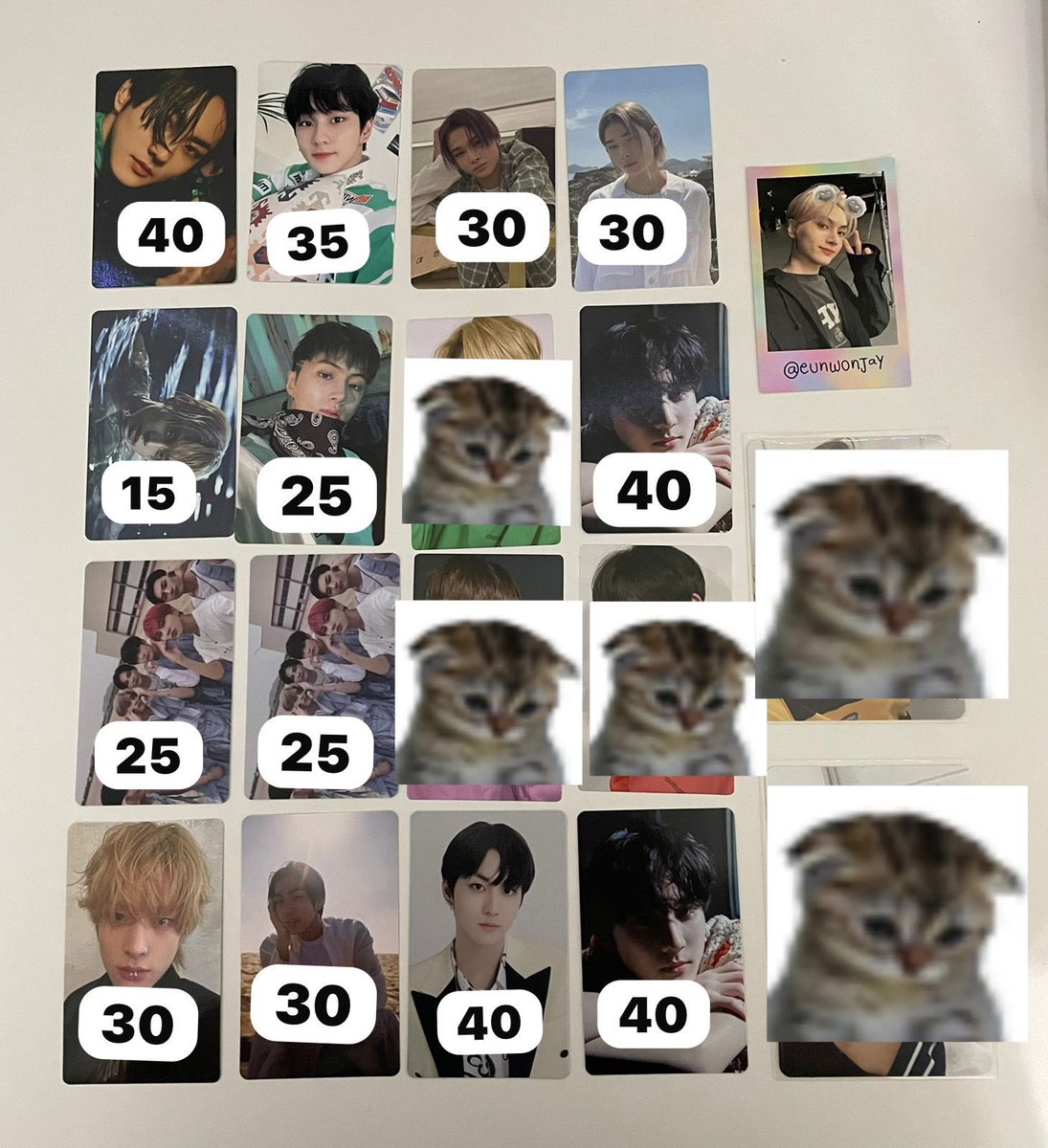 eunwonjay's tweet photo. ☆DROP ENHYPEN TROCA/ VENDA  ☆

• Valores na imagem +frete 
• Pagamento imediato 
• Envio pelo superfrete ou carta 
• Tenho Feedbacks positivos no ig 
•Troco por Jay jungwon jungkook giselle https://t.co/VQdnwpAvEM
