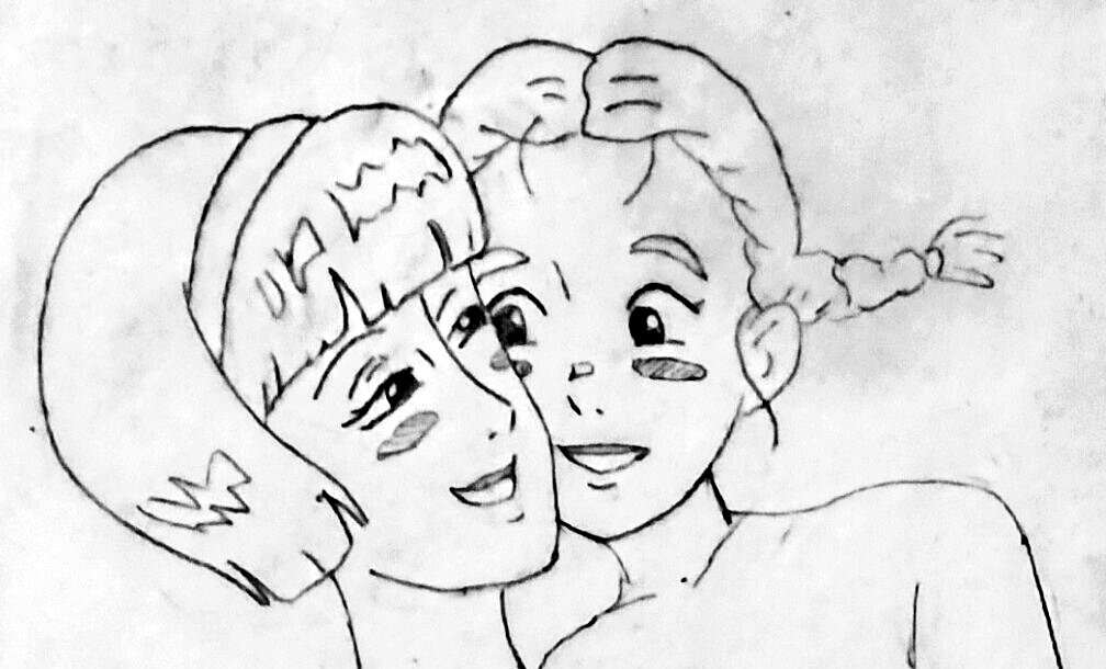3枚(のち1枚に2つ)描いた偉い() 