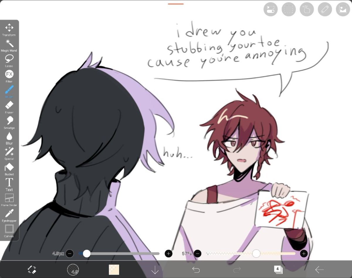 myukoko1's tweet photo. Cryn wants us to forfeit all right over our ocs so how about cryn u forfeit rights over ur #zeno art (deserved bitch) https://t.co/R4oVm0seB3