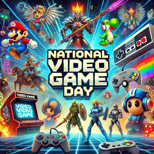 Futures_First's tweet photo. Happy National Video Game Day! 🎮 Dive into your favorite virtual worlds and celebrate the joy of gaming today. What’s your go-to game?
#nationalvideogameday #Gaming #fyp #ffgontop https://t.co/TeLZd4C8Mo