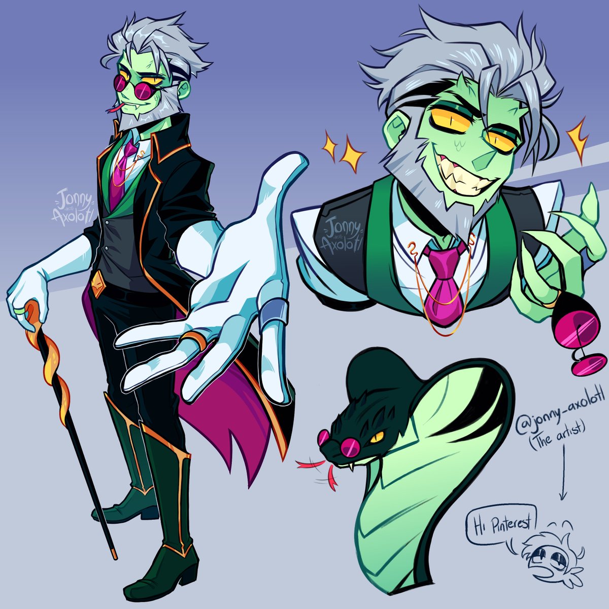 Jonny_Axolotl's tweet photo. Hola guapos
Pues estoy ocupado con algunas comisiones, así que les traigo este rediseño de Byron mivieja, que ya traía atorado desde el de Fang
He de admitir que fue todo un reto tratar de rediseñar a Byron, su diseño ya es perfecto y no le hice justicia, pero quedé satisfecho :J https://t.co/tBNk64kA7l