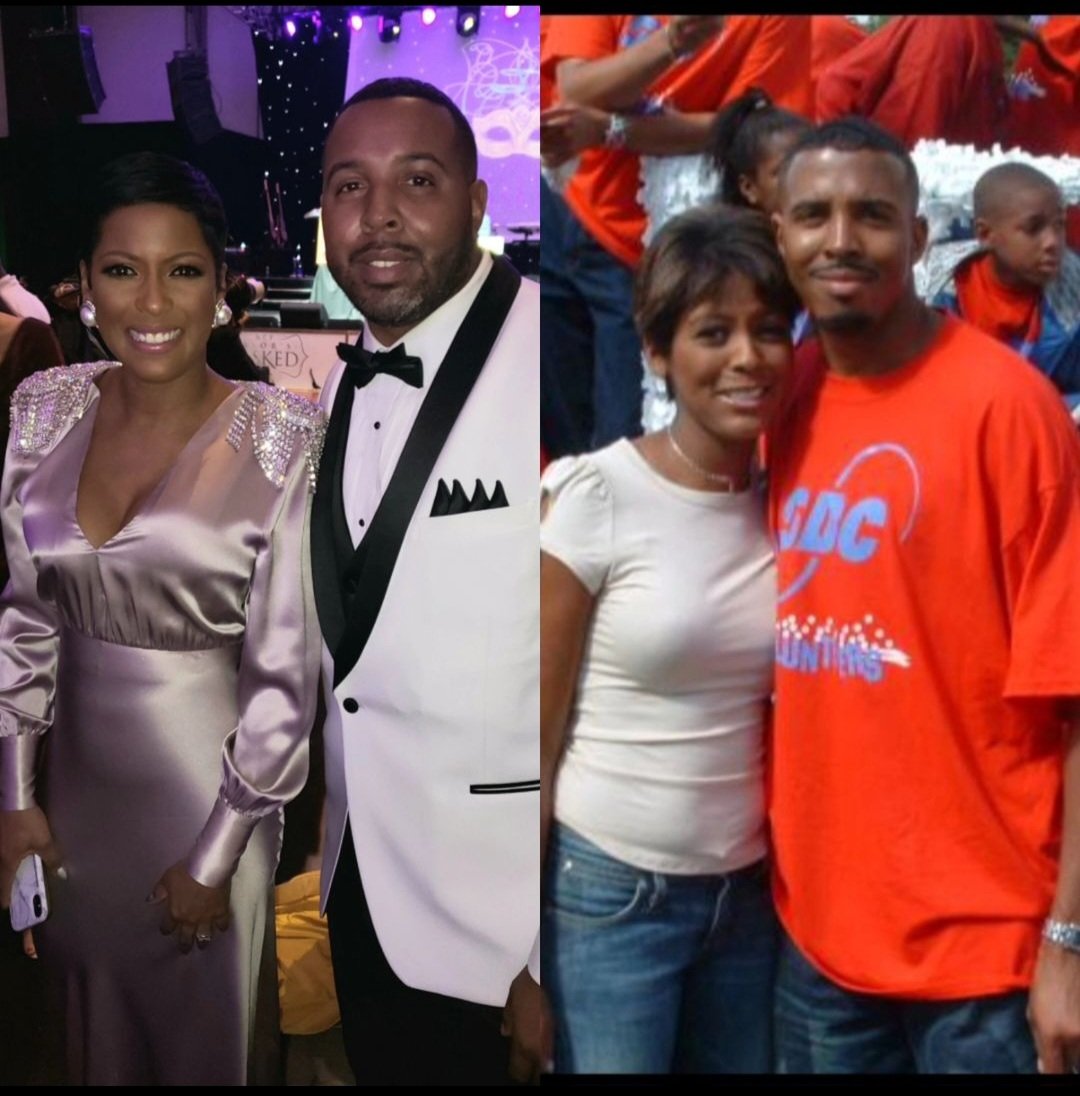 GQEDub's tweet photo. Shout out to my long-time friend @tamronhall @tamronhallshow on becoming an honorary #AKA #pinkyintheair  we look like young kids and boom the glow up. https://t.co/7uAEBQn4Qg
