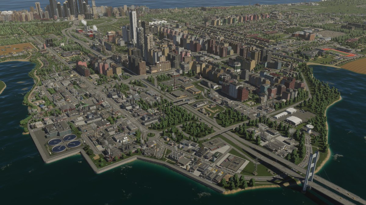 white_bear_84's tweet photo. Absolutely loving my new cities post 2.0 economy patch #cities2 #citiesskylines2 #citiesskylines #paradox @ColossalOrder https://t.co/uhzwMtkr2g
