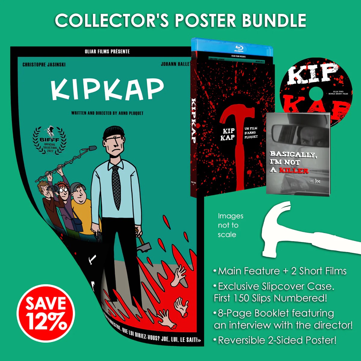 disc_connected's tweet photo. ***ANNOUNCEMENT***
Now available to order on Blu-ray from #NotQuiteReality: #Kipkap (2021)!
Meet Joe - an everyday guy who drowns his fries in ketchup and his afternoons with a fresh, cold pint. He loves taking walks through the park, watching his favorite movies… https://t.co/C7ZHpYV0uJ