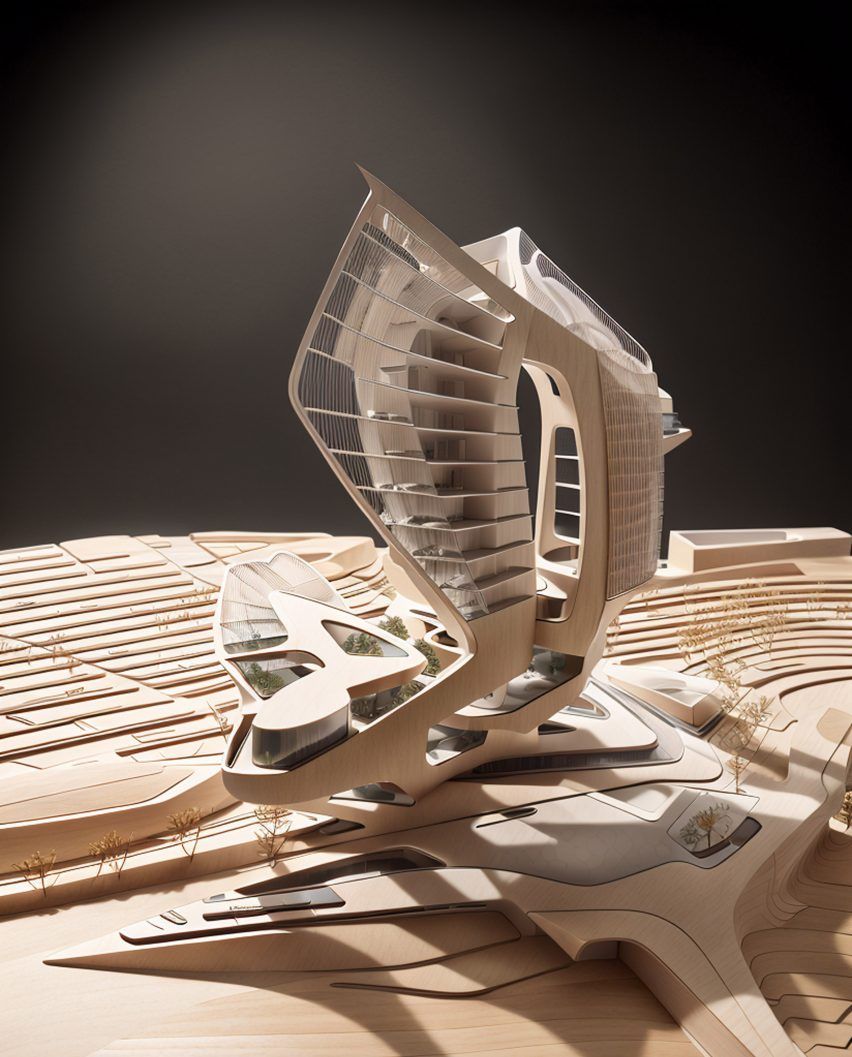 jefkalil's tweet photo. Trained on an architectural database called ArchiNet and equipped with industry's semantics and annotations - AI architecturel concepting https://t.co/Viq8LWFzqw https://t.co/grNNM6Pcz7