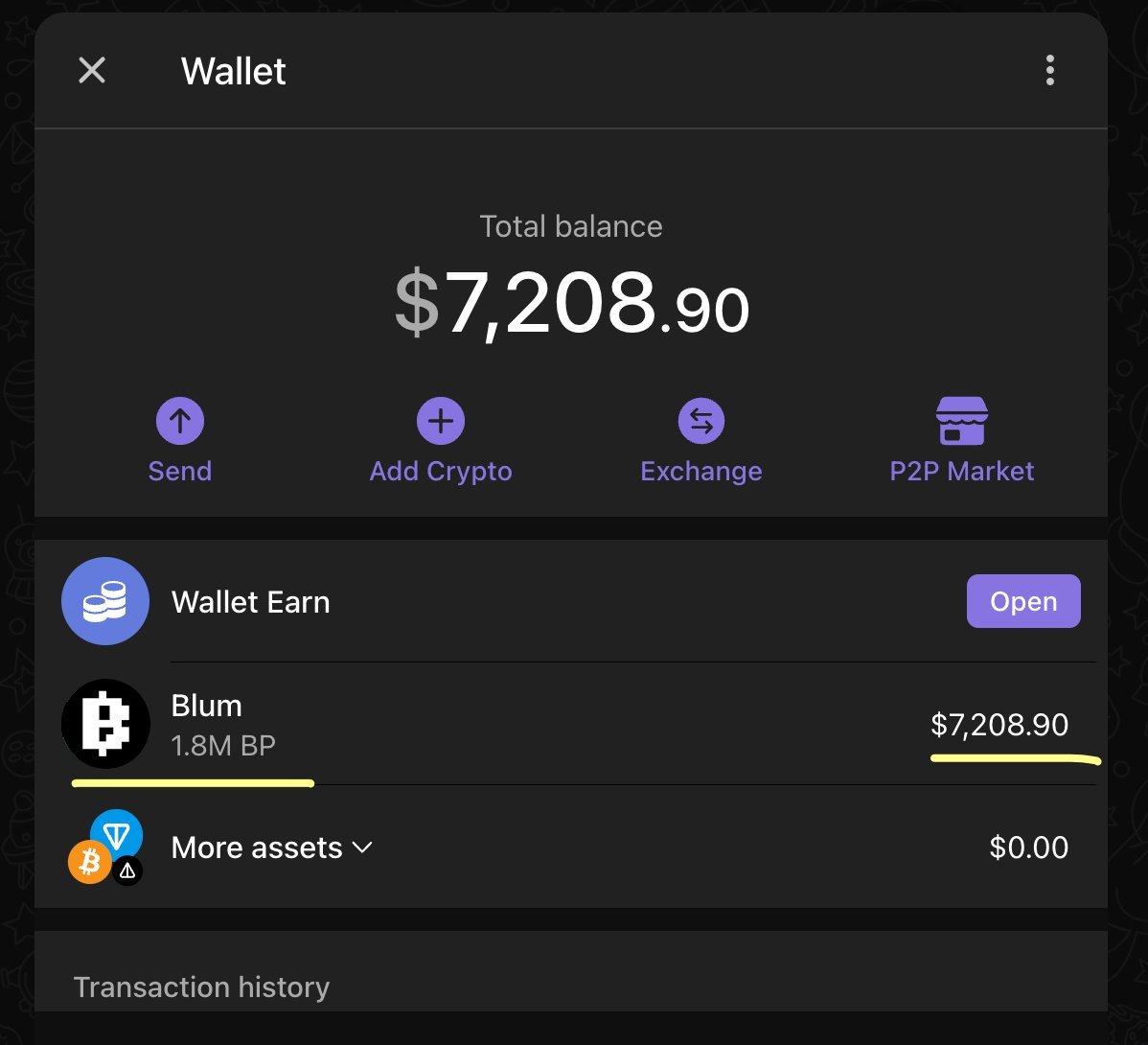 You missed $TON at $2 when I called it, then it rose to $8.😭

My group made more than $10,000 on $NOT just by tapping on their phone.🫵😹

You keep missing out on thousands of free tokens?🥲

Don't worry, I spotted a massive new launch on the horizon, backed by Binance.👀

Cost: