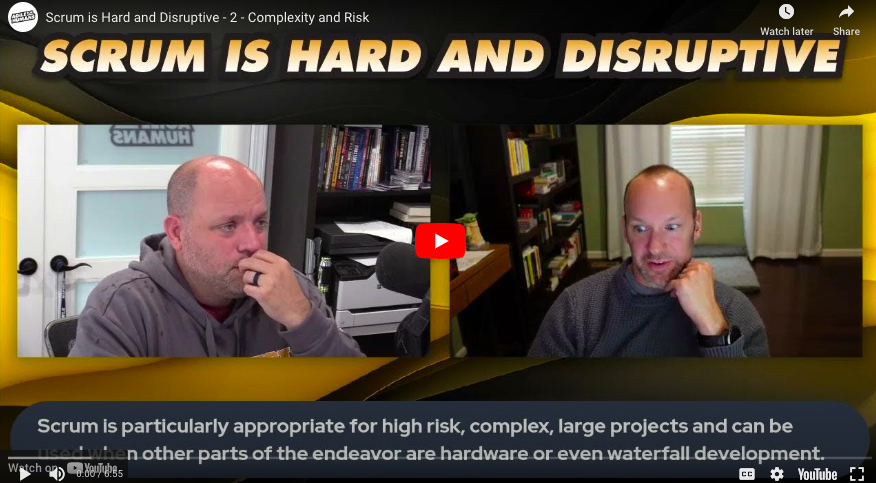 Scrum.org (@scrumdotorg) on Twitter photo In their discussion titled "Scrum is Hard and Disruptive #2 - Complexity and Risk," PSTs Todd Miller and Ryan Ripley explore how Scrum optimizes product management by emphasizing high-value delivery. scrum.org/resources/blog… <a href="/ryanripley/">Ryan Ripley ☧</a> <a href="/todd_miller11/">Todd Miller</a> #Scrum #ProductManagement In their discussion titled "Scrum is Hard and Disruptive #2 - Complexity and Risk," PSTs Todd Miller and Ryan Ripley explore how Scrum optimizes product management by emphasizing high-value delivery. scrum.org/resources/blog… <a href="/ryanripley/">Ryan Ripley ☧</a> <a href="/todd_miller11/">Todd Miller</a> #Scrum #ProductManagement