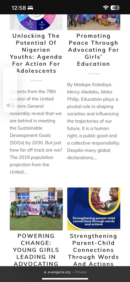Education as a Vaccine (EVA): While primarily focused on sexual health education, EVA also addresses issues related to the LGBTQ+ community in Nigeria.