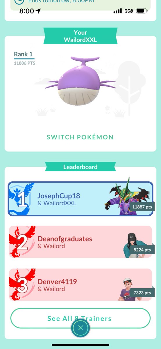 josephcup18's tweet photo. What does this even mean? No one knows what it’s provocative. #PokémonGO #XL. #XXL. #HopeCity. #LoveFromOhio. #Shiny #Biggest #RankOne https://t.co/zXXwxjgPpZ