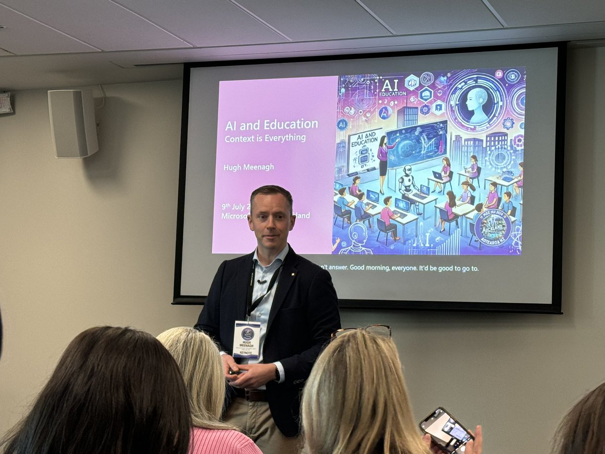 4321bev's tweet photo. A gorgeous day to be at the  #MicrosoftHQ #Auckland where #NZMIEEHui2024 is off to a great start! What a group of amazing passionate educators!  @UlsterEducation @microbit_edu @MS_eduIRL @Doctor_Harves @RyanHiggins005 @LuisaLongone #GenAI #education #edtech @Cloughglass https://t.co/f8uzDhT73C