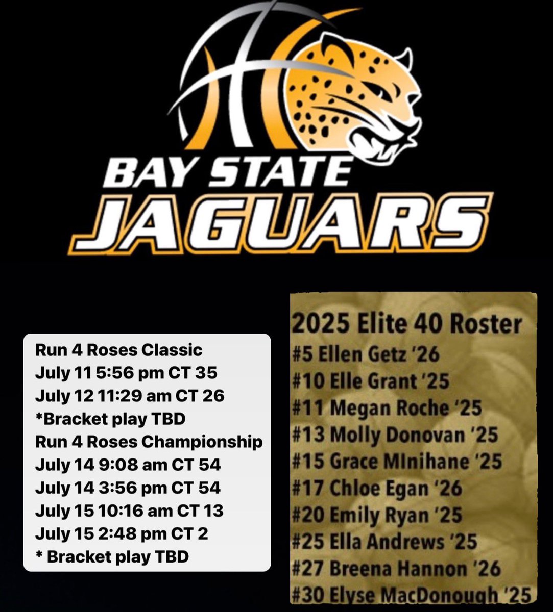 Here is my schedule for the first session in Kentucky!!⬇️⬇️