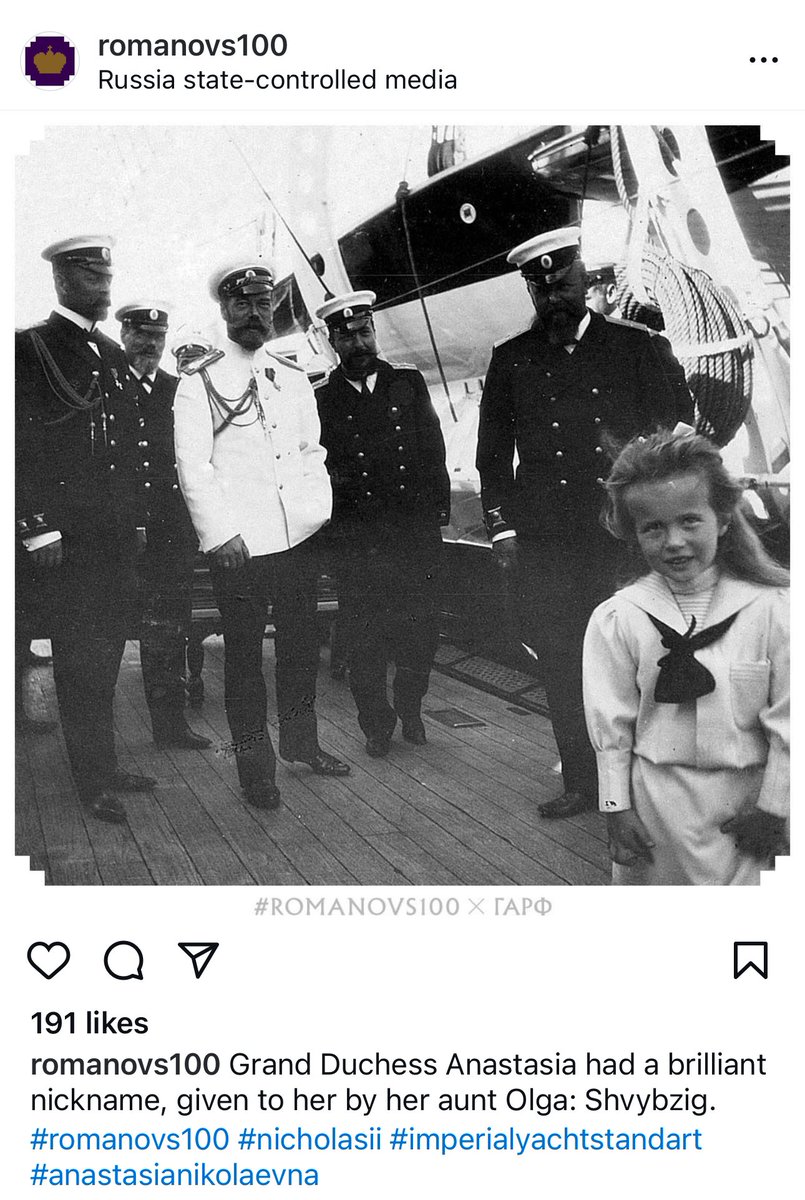 📸 Via Instagram:  From 1894 to 1914 the Romanov family owned the largest yacht fleet in the world.  

#Romanovs100 
#QSI #swagbag  🌊🛥️🛥️🛥️