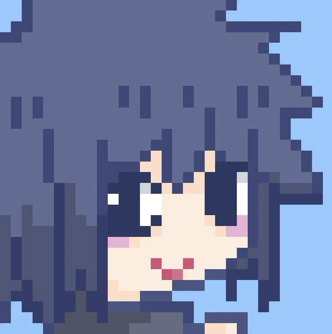 模写2DGIRLドット 