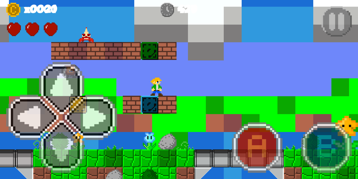 LevelMakerGame's tweet photo. People are using this glitch to make their own backgrounds in LM.. kinda. It's a weird setup, and has a lot of caveats. Do you want this as an official feature? #levelmaker https://t.co/jvYw62rm29