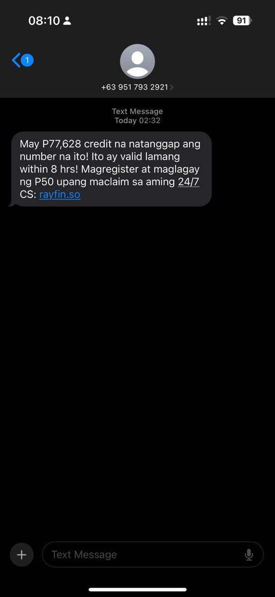iloveFireangel's tweet photo. Text scam pt (i dont know pang ilan na ito!) 
@SMARTCares @LiveSmart https://t.co/FbVthgj4p1