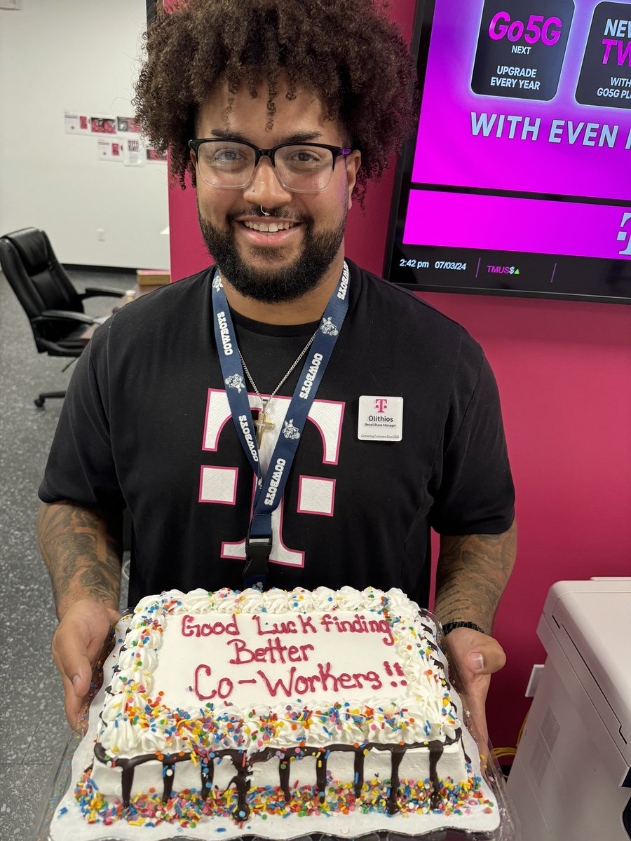 Luis Moreno (@metrolou2) on Twitter photo It’s a sad day for the Amarillo team…one of our great leaders, <a href="/OlithiosB/">Olithios Blaine</a> is moving across the country and transferring to another state. I know he’ll kick ass anywhere he goes! Looking forward to seeing him take another store to the top!! It’s a sad day for the Amarillo team…one of our great leaders, <a href="/OlithiosB/">Olithios Blaine</a> is moving across the country and transferring to another state. I know he’ll kick ass anywhere he goes! Looking forward to seeing him take another store to the top!!