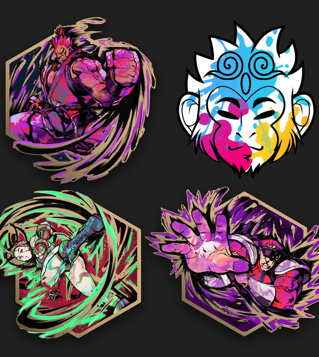 ZenMonkeyStudio's tweet photo. Get ready for our painterly series to take it to the streets with 11 Street Fighter 2 pins! #StreetFighter #Capcom #ZenMonkeyStudios https://t.co/NNSbkPU837