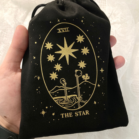 新商品のご案内】 「ザ・スタータロットポーチ」 タロットカードの星