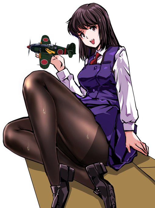 暑かろうとタイツを描かずにはいられない。 