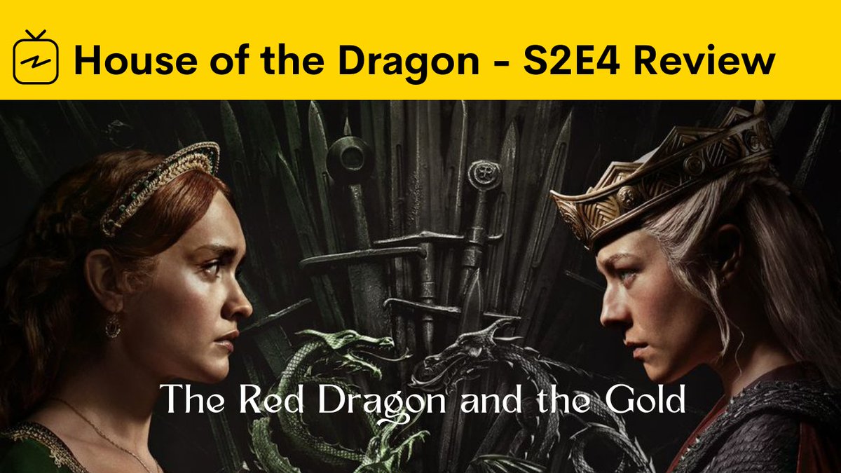 TPEnetwork's tweet image. Check out our full review of #HouseoftheDragon S2E4 titled The Red Dragon and the Gold. #podcast #gameofthrones #houseofthedragonseason2
tpenetwork.com/house-of-the-d…