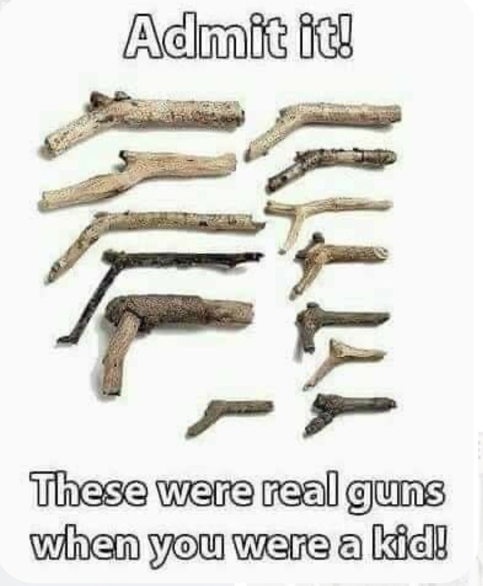GenXTalks1's tweet photo. #genxtalks #childhood #imagination #copsandrobbers #cowboysandindians #guns #fun #outsideplay #creative #sticks #toys #handmade https://t.co/sZVfOumpdm