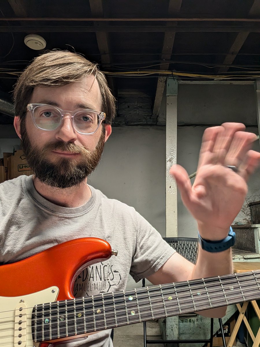 Hi there!

We're counting down the days (24 to be exact) until our show at @milkboyphilly on August 1 with @peprallymusic!

We're pumped to be back at Milkboy. That's why I am smiling. 

Grab tix here: milkboyphilly.com/listing/pep-ra…. See you there!