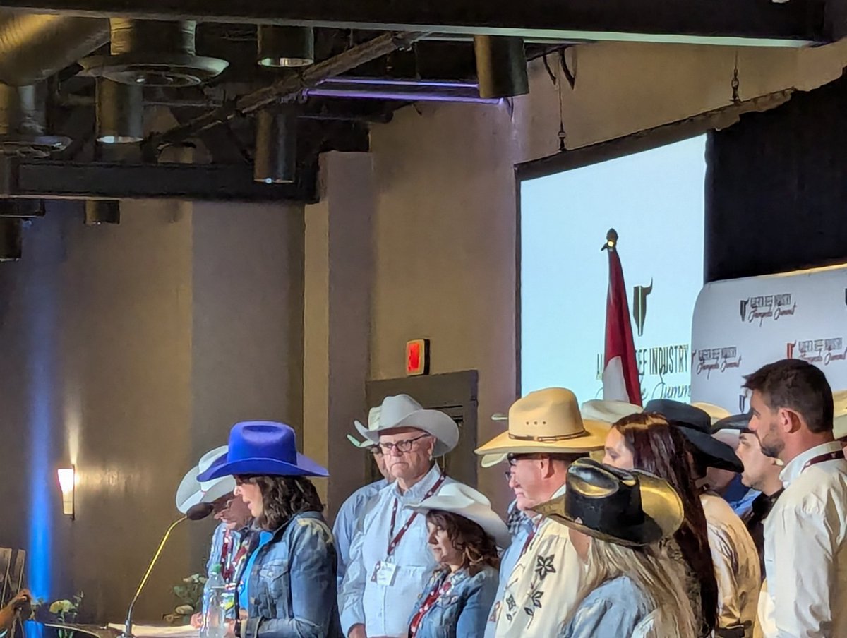 What an amazing leader we have and backed by a great team who support this industry all the way.#albertabeef