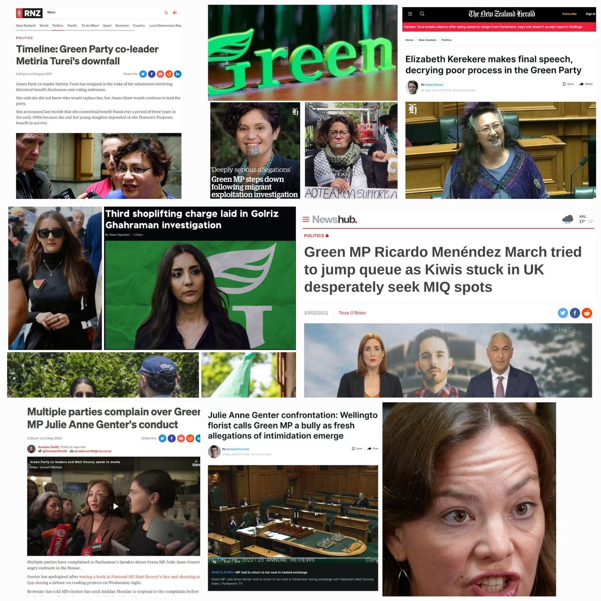 <a href="/NewstalkZB/">Newstalk ZB</a> Poor use of tax payer funds.

🟢 Grifting is lifestyle for the dysfunctional <a href="/NZGreens/">Green Party NZ</a> 

🟢 Grifting is part of the <a href="/NZGreens/">Green Party NZ</a> ideology of self entitlement 

🟢 Criminal activities are part of <a href="/NZGreens/">Green Party NZ</a> ethos