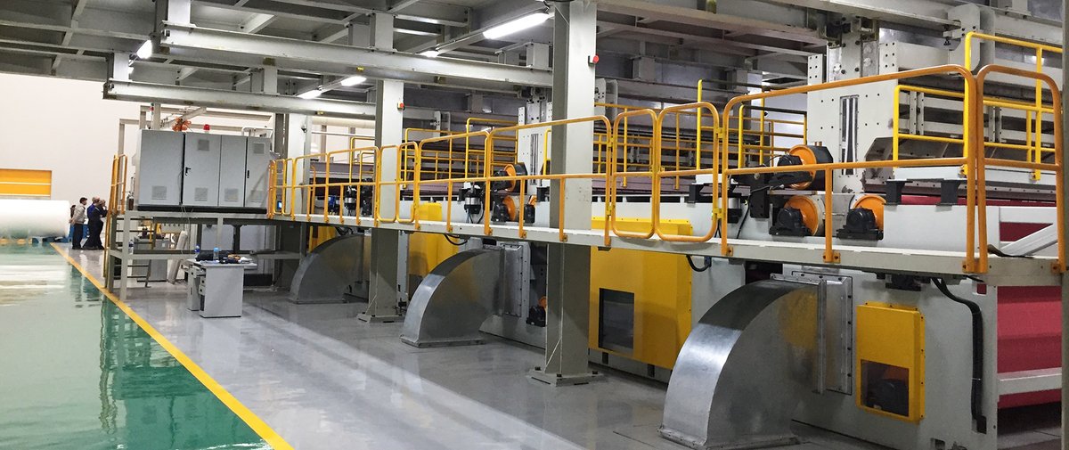 moypng253739's tweet image. CTMTC-HTHI Wet-Laid Spunlaced Nonwoven Line
👀Highlights of CTMTC-HTH Wet Laid Spunlace Nonwoven
📍High production speed;
📍Enhanced production capacity;
📍Non-stop production;
ctmtcglobal.com/ctmtc-hthi-wet…
#Wovenline #Finishingline #Fiber #Production #Wholesale