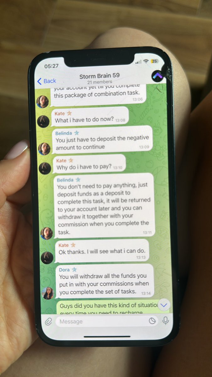 marlenajyk's tweet photo. @stormbrain warning! There’s a scam from storm brain dot store climbing to recruit for you. Thereare frauds! I lost my money but won’t give up! Be aware of their fake documents and promises! https://t.co/C147acg2fo